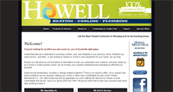 Desktop Screenshot of howellmechanical.com