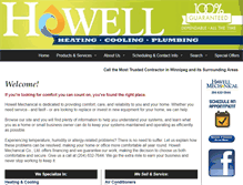 Tablet Screenshot of howellmechanical.com